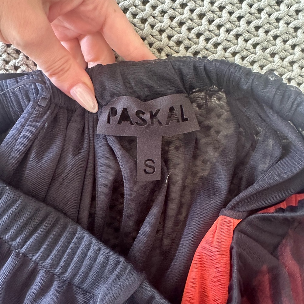 Paskal Multi Color Asymmetrical Mini Skirt/Top Set View 5